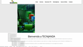 What Tecnijanda.com website looked like in 2021 (3 years ago)