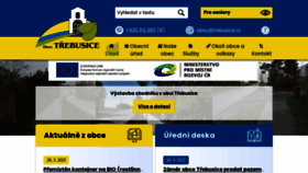 What Trebusice.cz website looked like in 2021 (3 years ago)