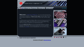 What Tarinisteel.com website looked like in 2021 (4 years ago)