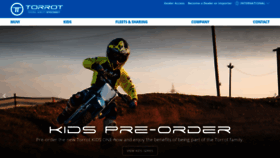 What Torrot.com website looked like in 2021 (3 years ago)