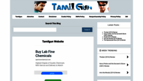 What Tamilgun.uno website looked like in 2021 (3 years ago)