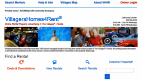 What Thevillages4rent.com website looked like in 2021 (3 years ago)