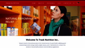 What Trasknutrition.com website looked like in 2021 (3 years ago)