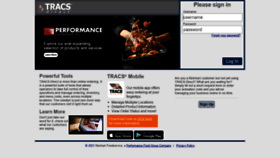 What Tracsdirect.com website looked like in 2021 (3 years ago)