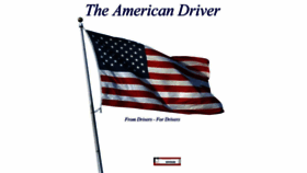 What Theamericandriver.com website looked like in 2021 (3 years ago)