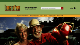 What Tomatofest.com website looked like in 2021 (3 years ago)