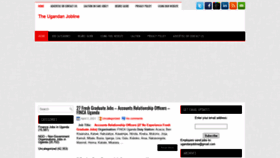 What Theugandanjobline.com website looked like in 2021 (3 years ago)