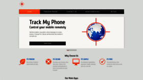 What Trackmyphones.com website looked like in 2021 (3 years ago)