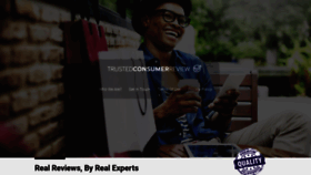 What Trustedconsumerreview.com website looked like in 2021 (4 years ago)
