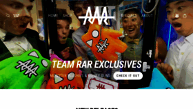 What Teamrar.com website looked like in 2021 (3 years ago)