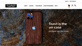 What Toastmade.com website looked like in 2021 (3 years ago)