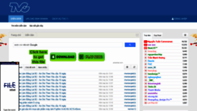 What Thuviencuoi.vn website looked like in 2021 (4 years ago)