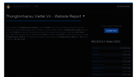 What Thongtinnhansu.viettel.vn.apescout.com website looked like in 2021 (3 years ago)