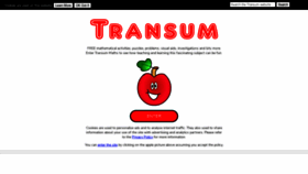 What Transum.com website looked like in 2021 (3 years ago)