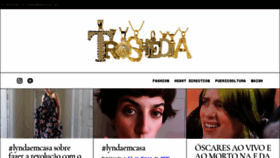What Trashedia.com website looked like in 2021 (3 years ago)