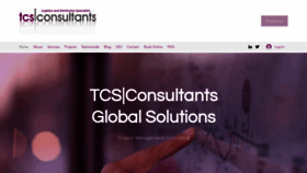 What Tcsconsultants.co.uk website looked like in 2021 (3 years ago)