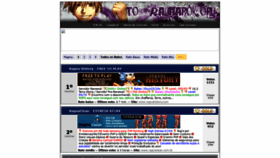 What Topragnarok.org website looked like in 2021 (3 years ago)