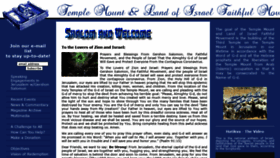 What Templemountfaithful.org website looked like in 2021 (3 years ago)