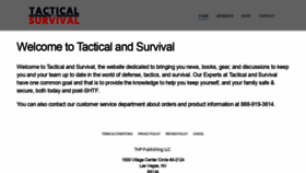 What Tacticalandsurvivalcachebooksandgear.com website looked like in 2021 (3 years ago)