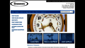 What Timesavers.com website looked like in 2021 (3 years ago)