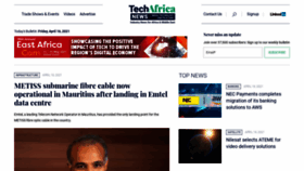 What Techafricanews.com website looked like in 2021 (3 years ago)