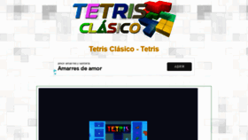 What Tetrisclasico.com website looked like in 2021 (3 years ago)