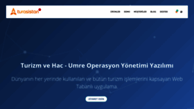 What Turasistan.com website looked like in 2021 (3 years ago)