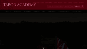 What Taboracademy.org website looked like in 2021 (3 years ago)
