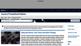 What Translational-medicine.com website looked like in 2021 (3 years ago)