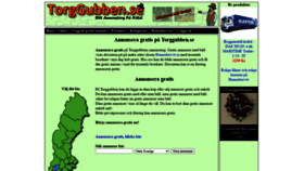 What Torggubben.se website looked like in 2021 (3 years ago)