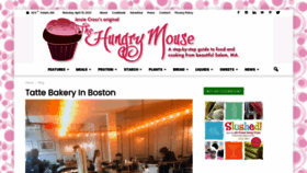What Thehungrymouse.com website looked like in 2021 (3 years ago)