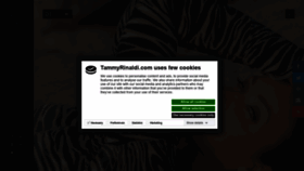 What Tammyrinaldi.com website looked like in 2021 (3 years ago)
