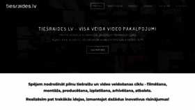 What Tiesraides.lv website looked like in 2021 (3 years ago)