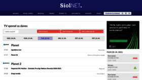 What Tv-spored.siol.net website looked like in 2021 (3 years ago)
