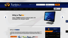 What Turbix.pl website looked like in 2021 (4 years ago)