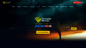 What Tornadomovies.to website looked like in 2021 (4 years ago)