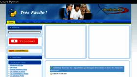 What Tresfacile.net website looked like in 2021 (3 years ago)