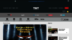 What Trt.net.tr website looked like in 2021 (3 years ago)