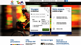 What Tam-voyages.com website looked like in 2021 (2 years ago)