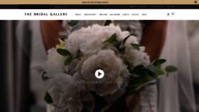 What Thebridalgallery.com website looked like in 2021 (3 years ago)