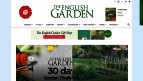 What Theenglishgarden.co.uk website looked like in 2021 (3 years ago)