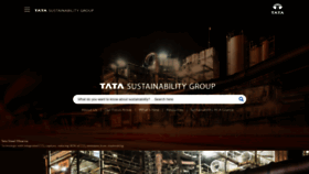 What Tatasustainability.com website looked like in 2021 (2 years ago)