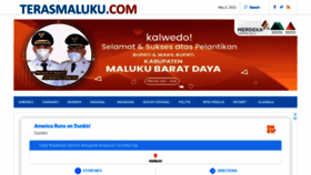 What Terasmaluku.com website looked like in 2021 (3 years ago)
