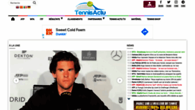 What Tennisactu.net website looked like in 2021 (2 years ago)