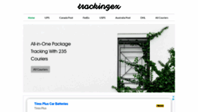 What Trackingnumber.org website looked like in 2021 (3 years ago)