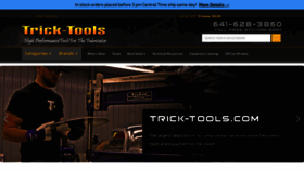 What Trick-tools.com website looked like in 2021 (3 years ago)