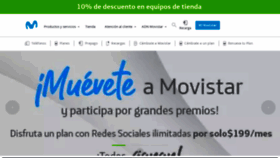 What Tienda.movistar.com.mx website looked like in 2021 (3 years ago)