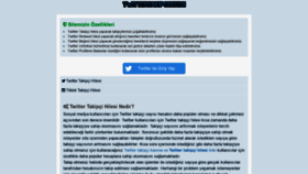 What Twittertakipcisitesi.com website looked like in 2021 (3 years ago)