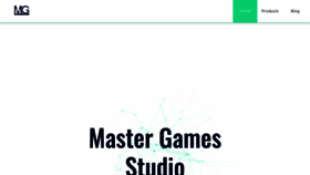What Themastergames.com website looked like in 2021 (2 years ago)