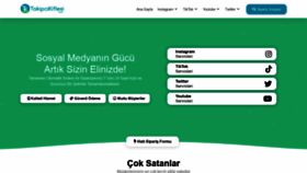 What Takipcikitlesi.com website looked like in 2021 (3 years ago)